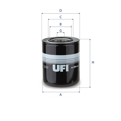 Filter/oliezeef automaatbak UFI 23.591.00