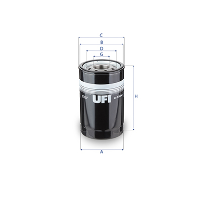 Hydrauliekfilter UFI 23.732.00