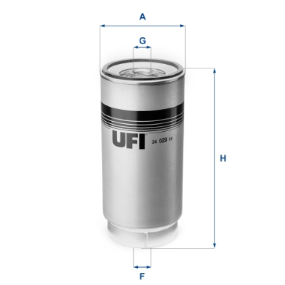 Brandstoffilter UFI 24.028.00