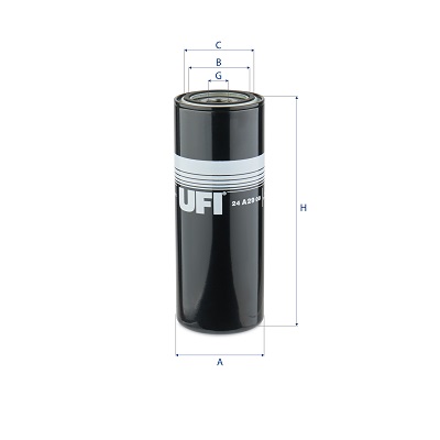 Brandstoffilter UFI 24.A29.00