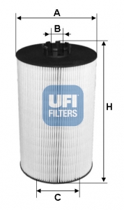 Oliefilter UFI 25.147.00