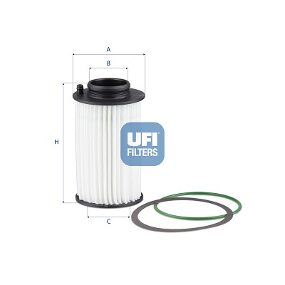 Filter, hydrauliek UFI 25.104.00