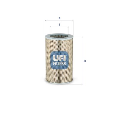 Filter/oliezeef automaatbak UFI 25.400.00