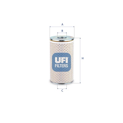 Filter/oliezeef automaatbak UFI 25.430.00