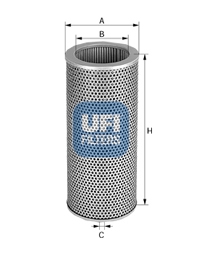 Filter/oliezeef automaatbak UFI 25.568.00