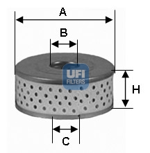 Hydrauliekfilter UFI 25.577.00