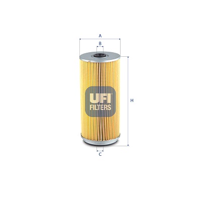 Filter/oliezeef automaatbak UFI 25.704.00