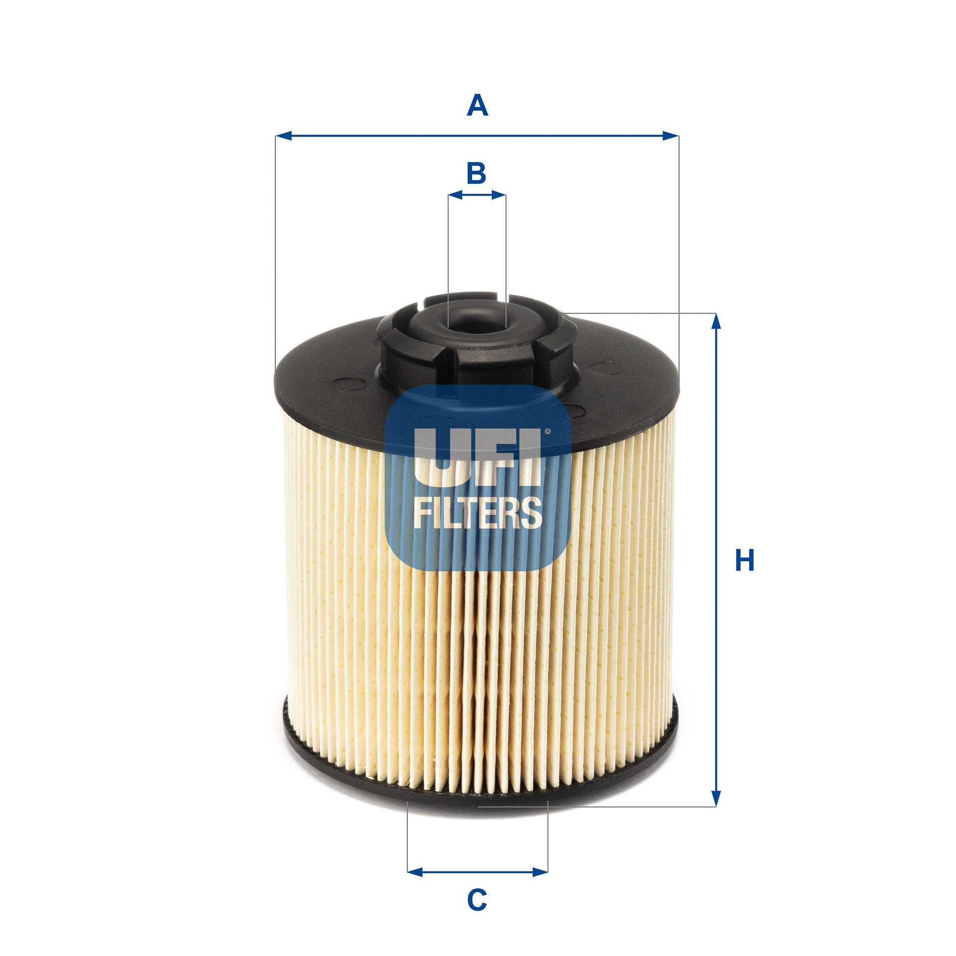 Brandstoffilter UFI 26.017.00
