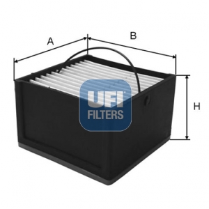 Brandstoffilter UFI 26.063.00