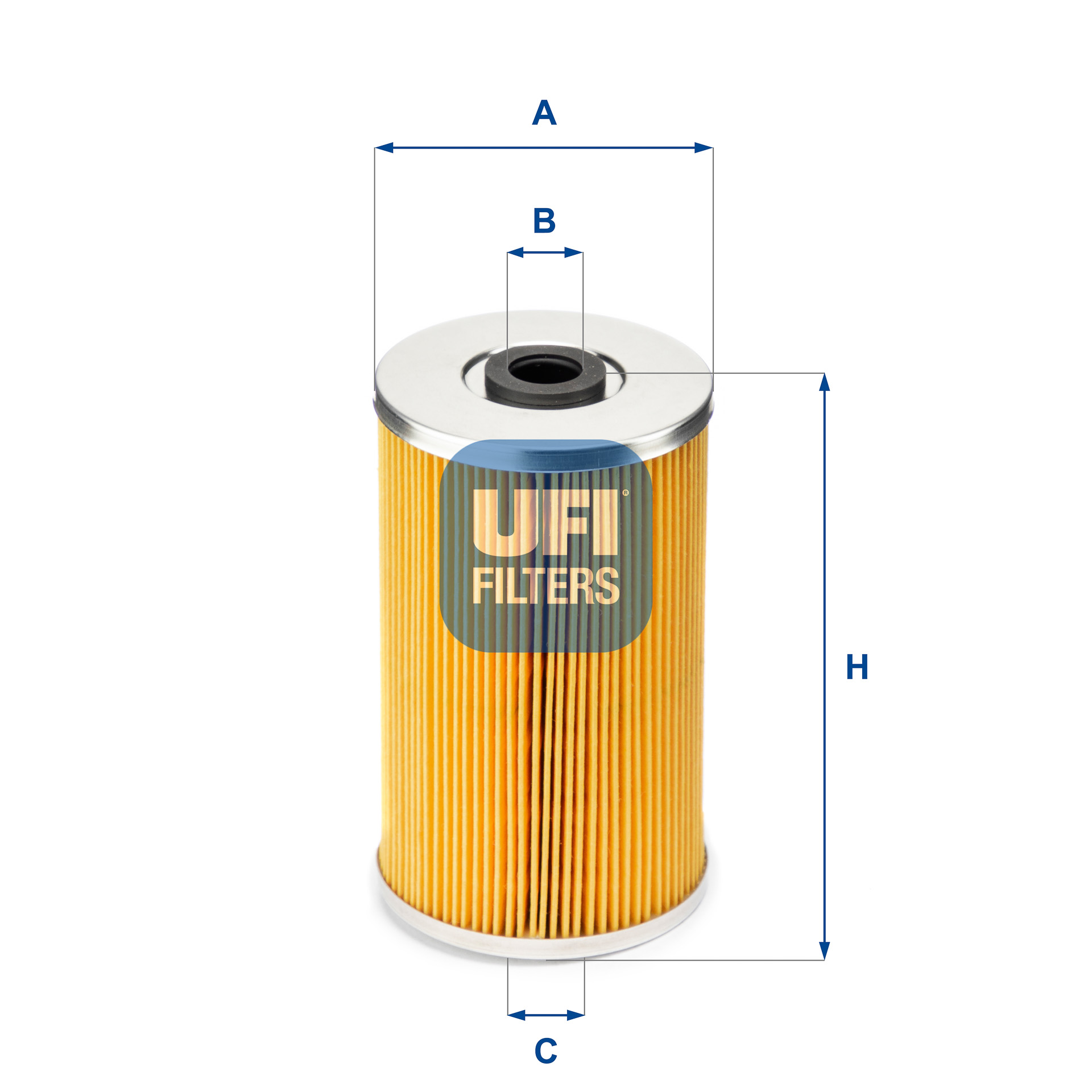 Brandstoffilter UFI 26.609.00