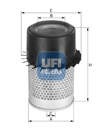 Luchtfilter UFI 27.009.00