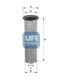 Oliefilter UFI 27.457.00