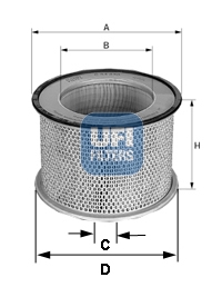 Luchtfilter UFI 27.032.00