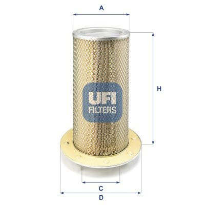 Luchtfilter UFI 27.034.00