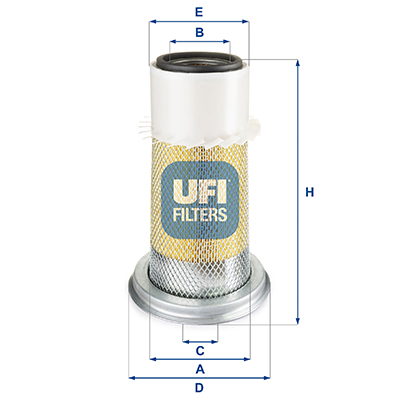 Luchtfilter UFI 27.D24.00