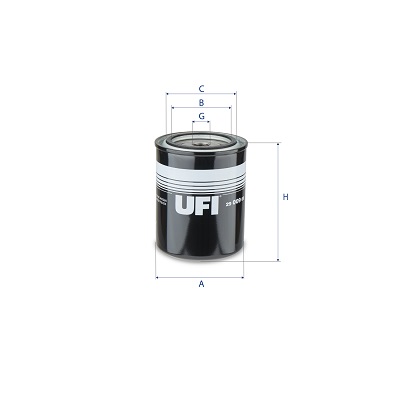 Koelmiddelfilter UFI 29.009.00