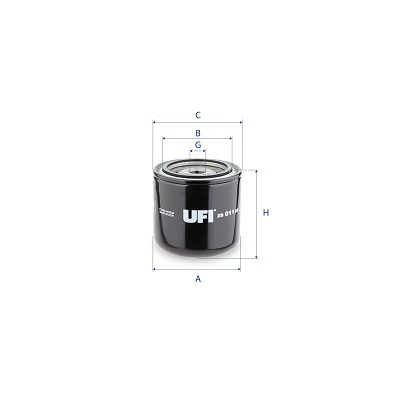 Koelmiddelfilter UFI 29.011.00
