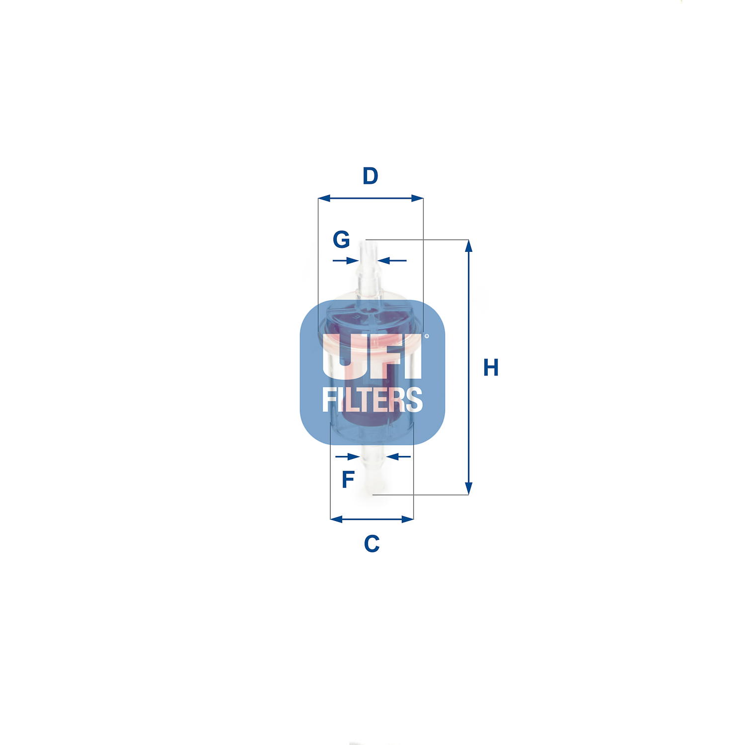 Brandstoffilter UFI 31.027.00