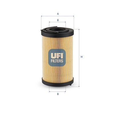 Filter, hydrauliek UFI 76.241.00