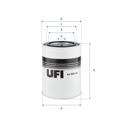 Filter/oliezeef automaatbak UFI 80.001.00