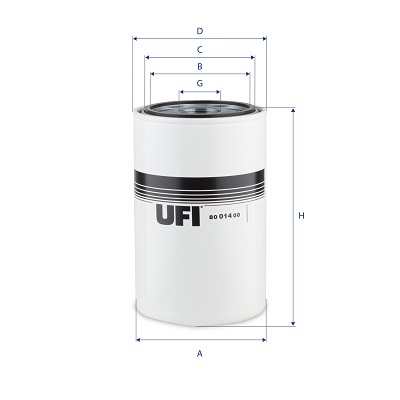 Filter/oliezeef automaatbak UFI 80.014.00