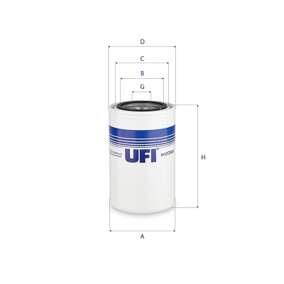 Hydrauliekfilter UFI 80.039.00