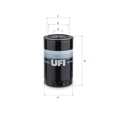 Hydrauliekfilter UFI 80.141.00