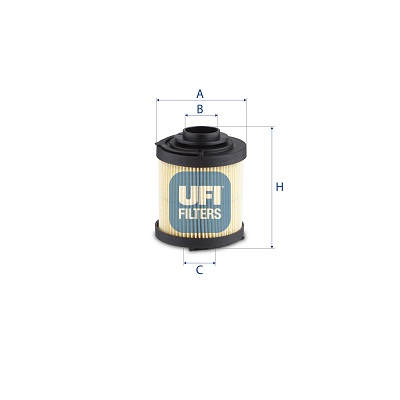 Hydrauliekfilter UFI 83.066.00