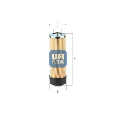 Filter, hydrauliek UFI 83.107.00