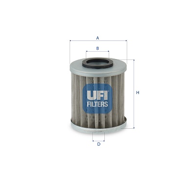 Filter, hydrauliek UFI 83.109.00