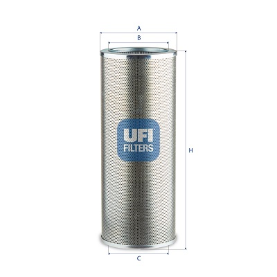 Filter, hydrauliek UFI 83.122.00