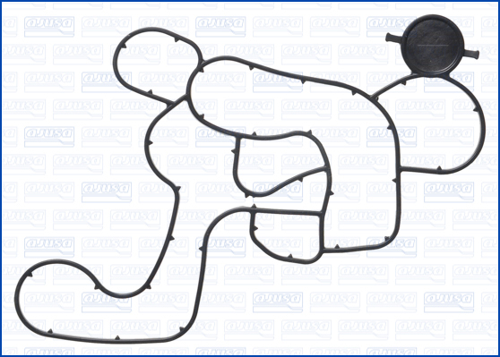 Pakking, oliefilteromkasting Ajusa 01587300