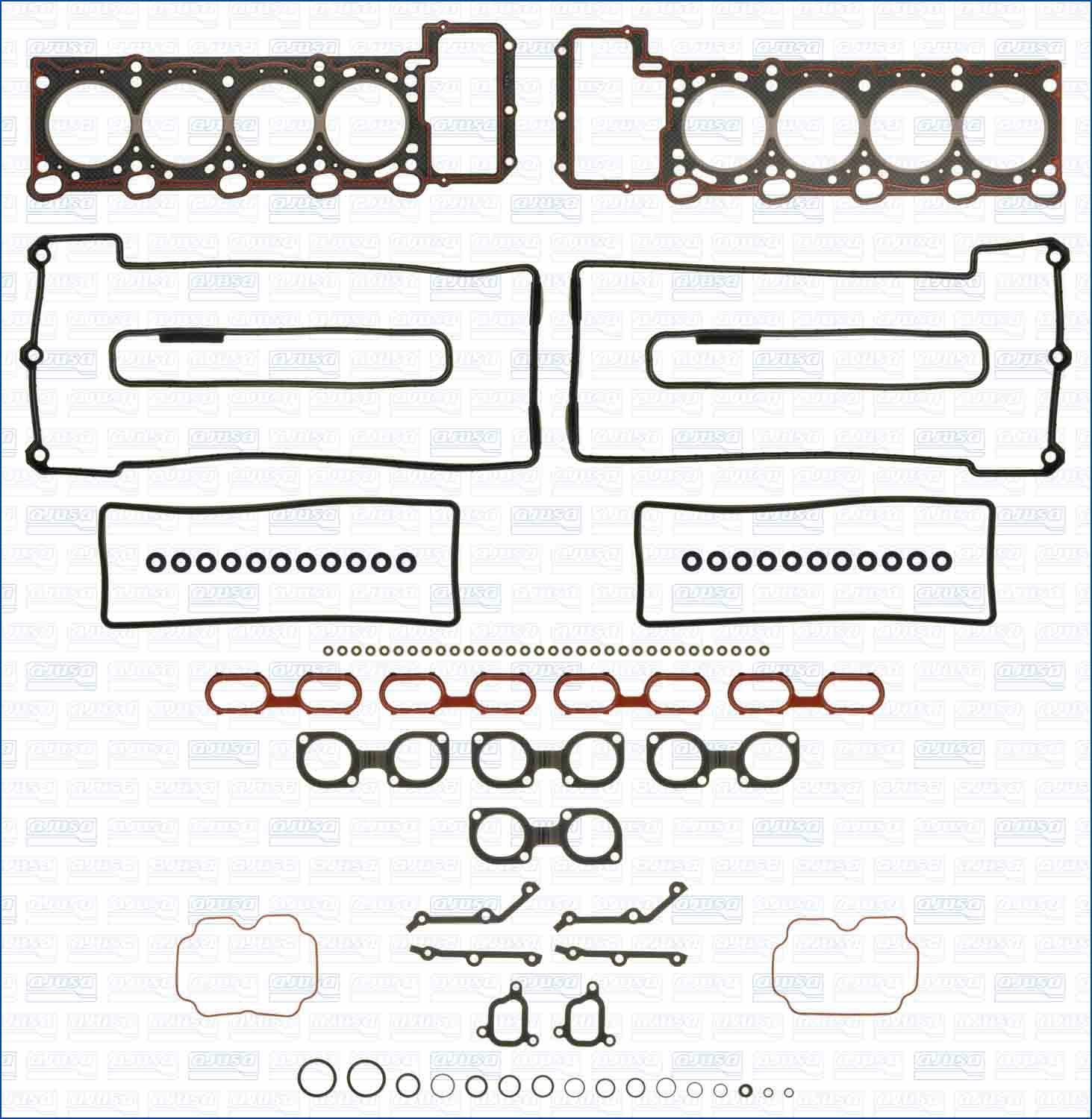 Cilinderkop pakking set/kopset Ajusa 52135000