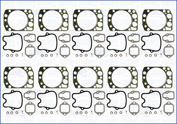 Cilinderkop pakking set/kopset Ajusa 52182600