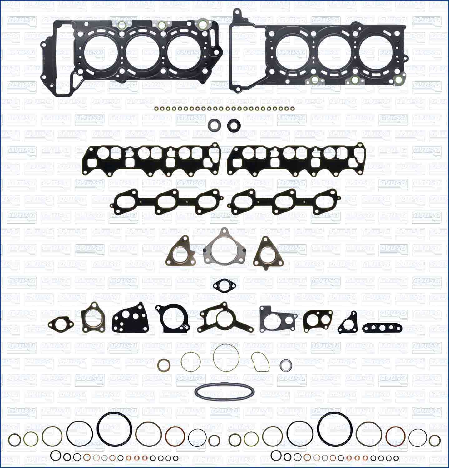 Cilinderkop pakking set/kopset Ajusa 52433800