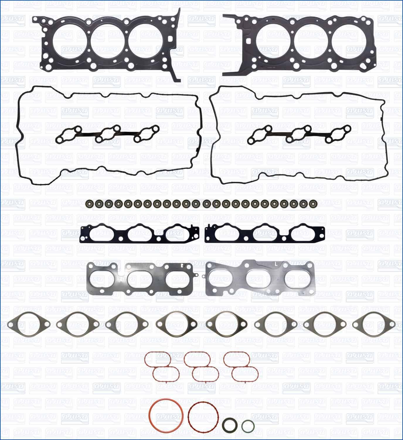 Cilinderkop pakking set/kopset Ajusa 52466800