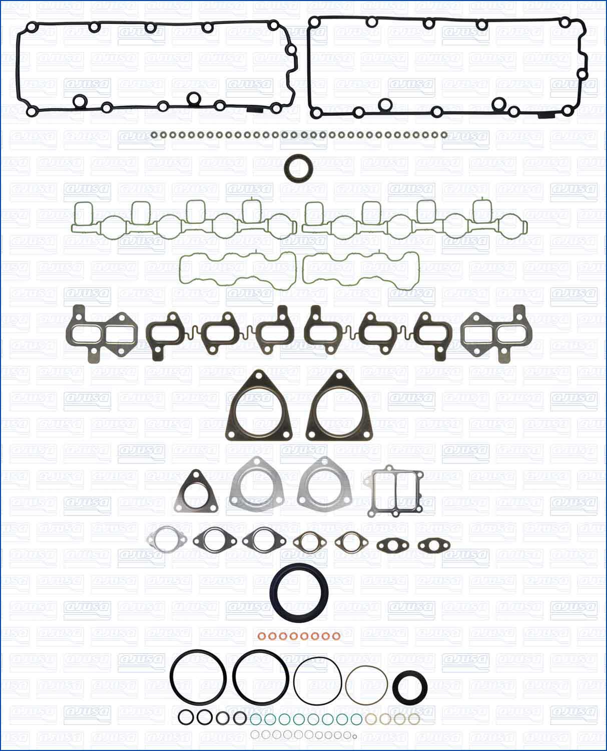 Cilinderkop pakking set/kopset Ajusa 53041900