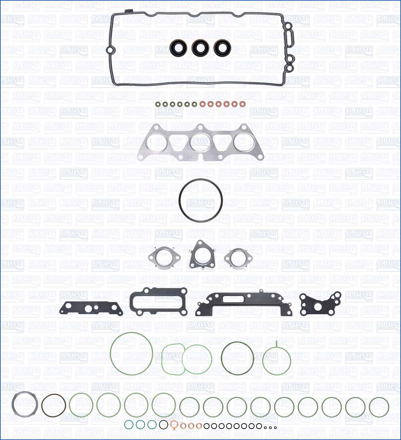 Cilinderkop pakking set/kopset Ajusa 53090500