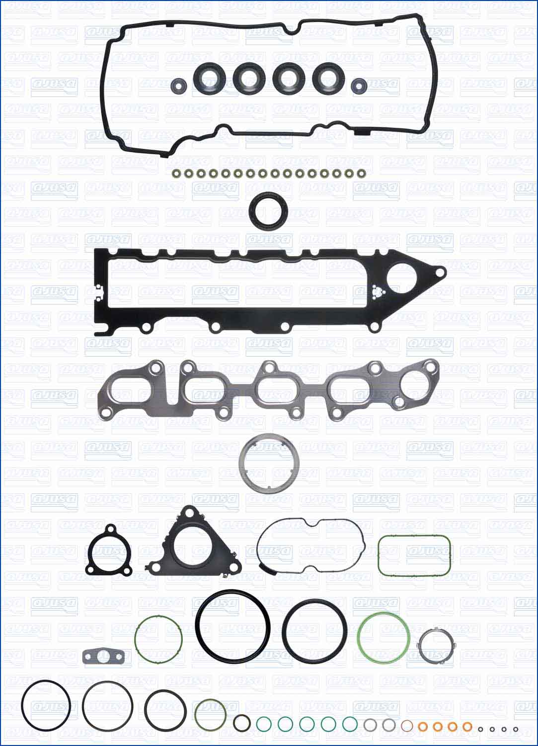 Cilinderkop pakking set/kopset Ajusa 53093300