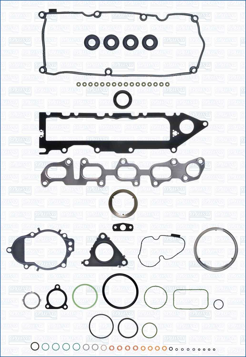 Cilinderkop pakking set/kopset Ajusa 53094400