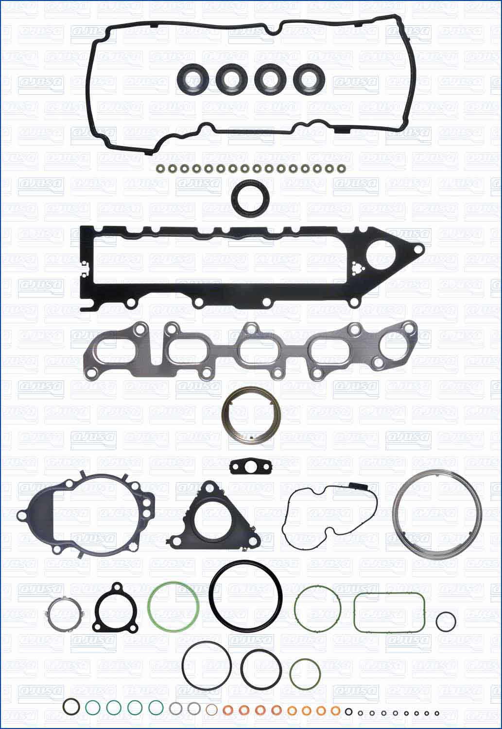 Cilinderkop pakking set/kopset Ajusa 53094500