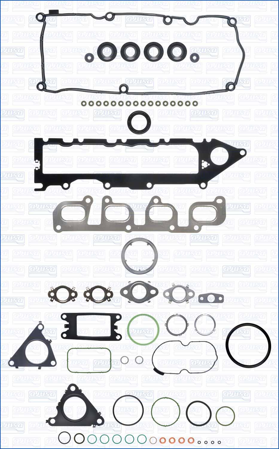 Cilinderkop pakking set/kopset Ajusa 53095200
