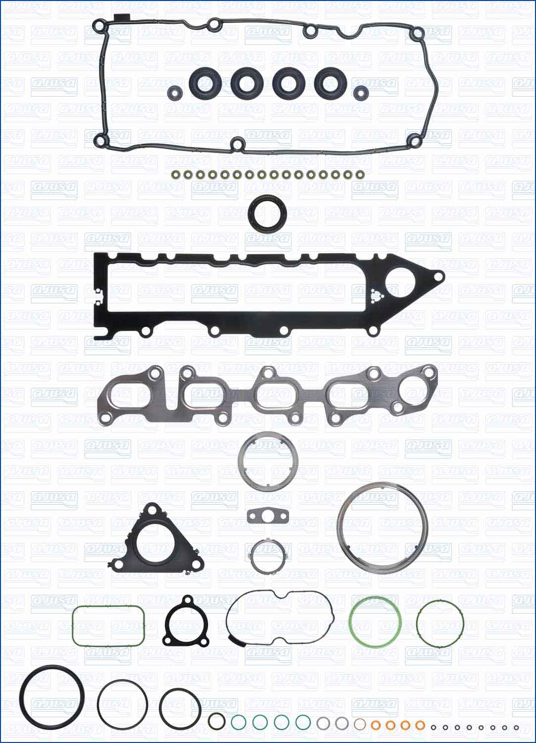 Cilinderkop pakking set/kopset Ajusa 53095500