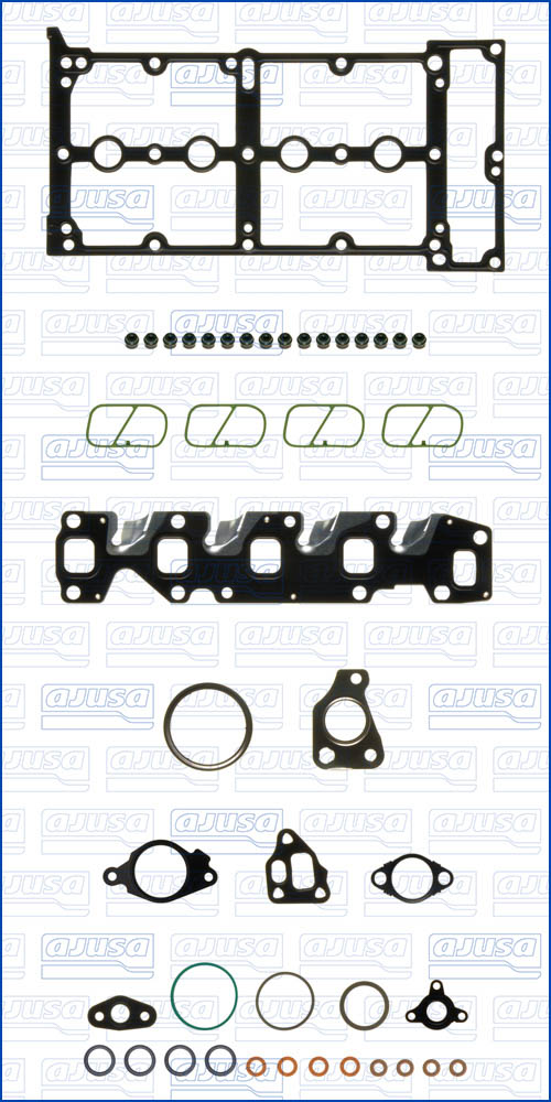 Cilinderkop pakking set/kopset Ajusa 53098600