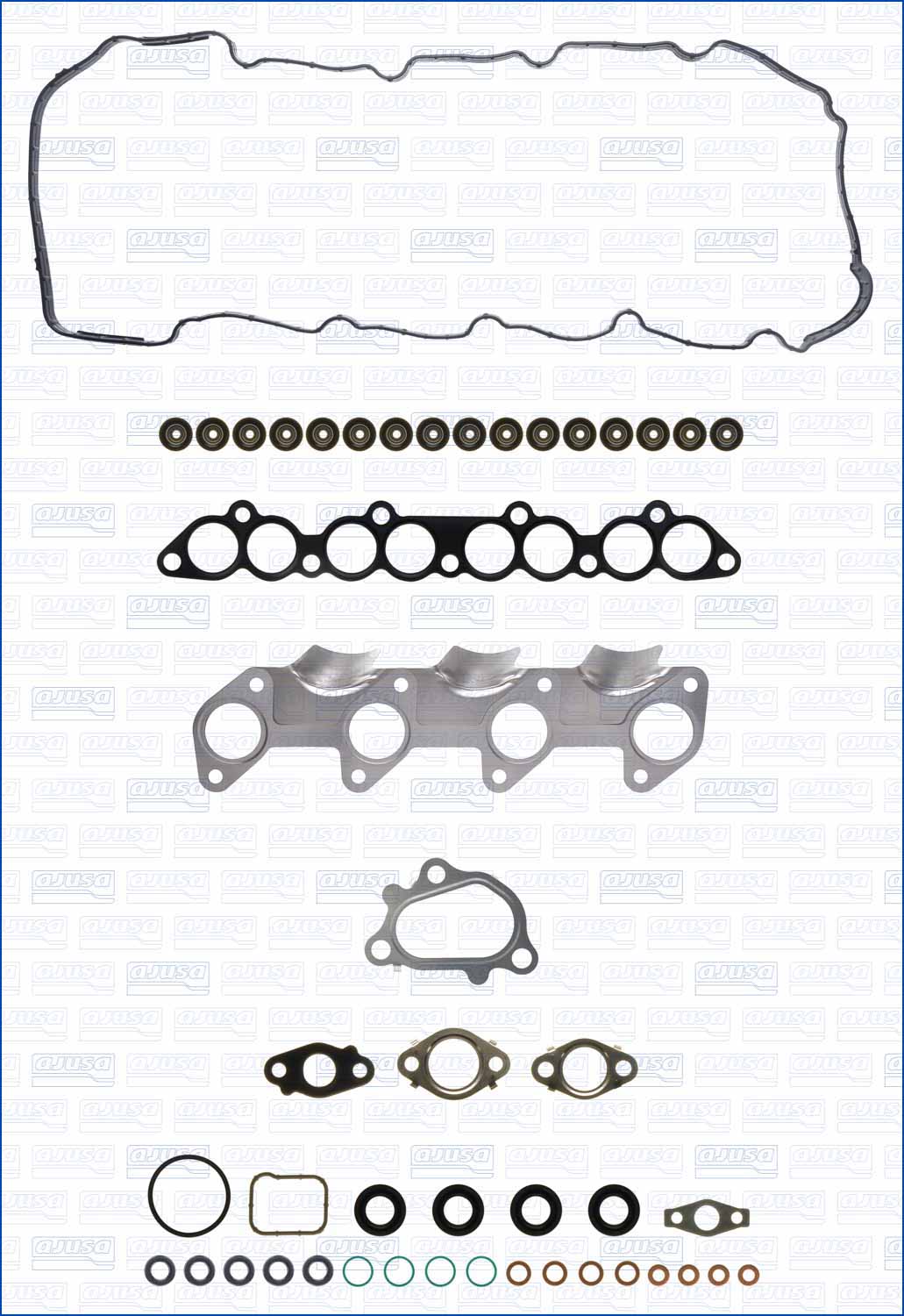 Cilinderkop pakking set/kopset Ajusa 53099600