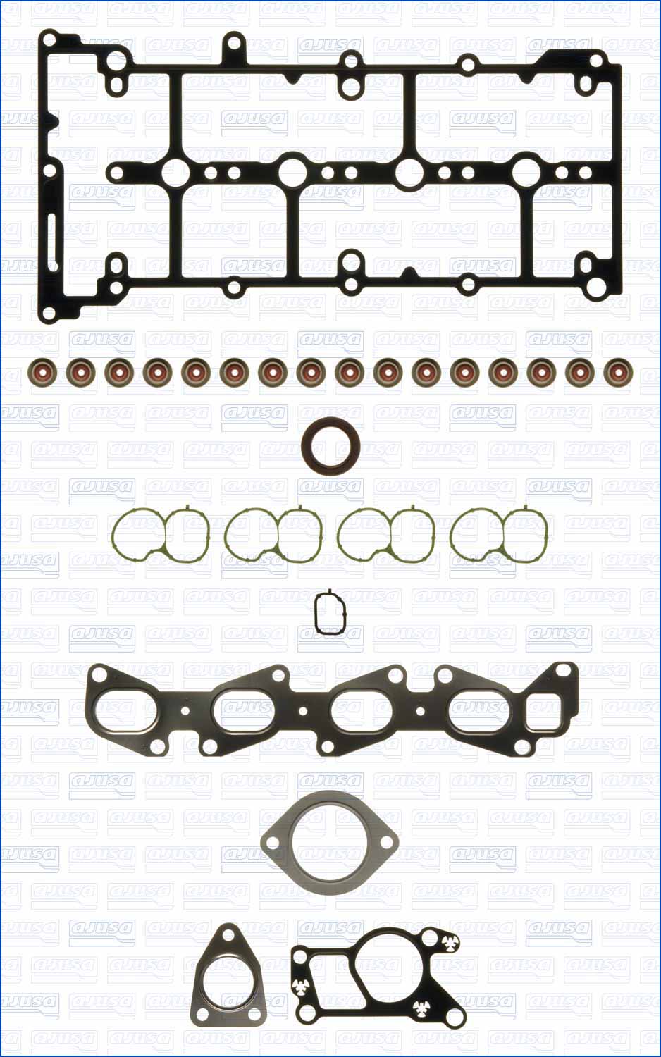 Cilinderkop pakking set/kopset Ajusa 53099900