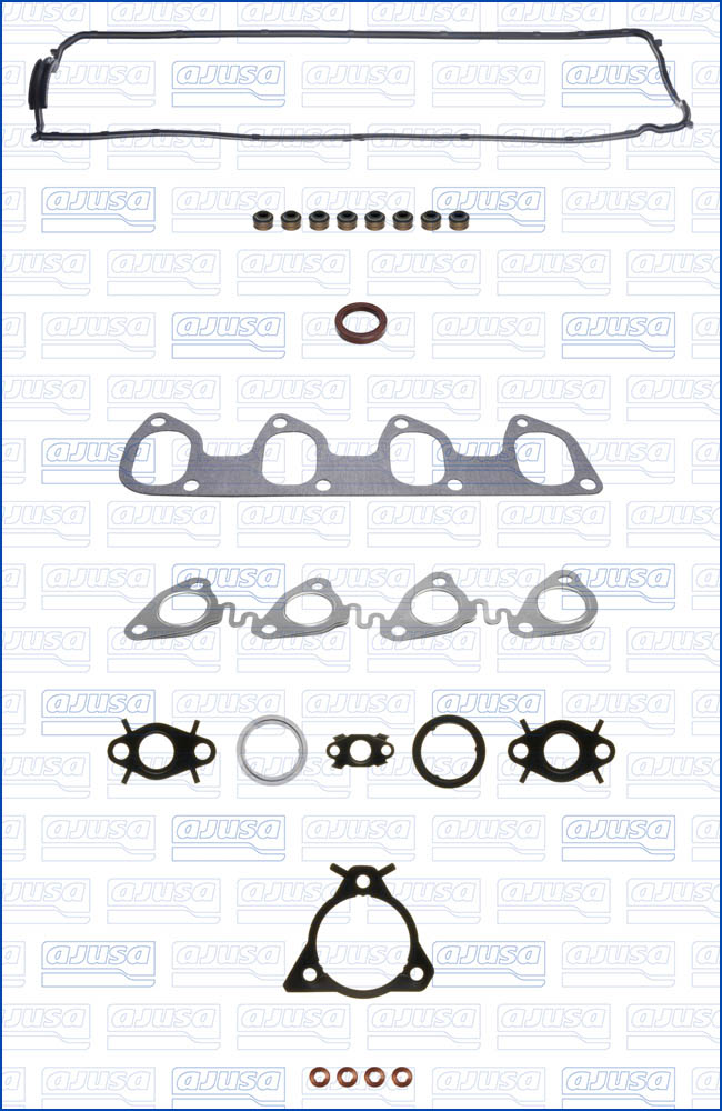 Cilinderkop pakking set/kopset Ajusa 53102700