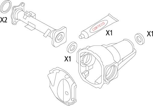 Corteco Pakkingset 19536138
