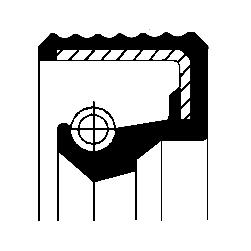 Schakelstang keerring Corteco 01016881B