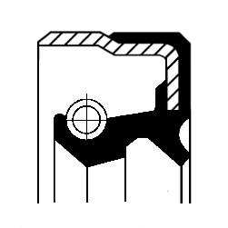 Corteco Differentieel keerring 01026325B